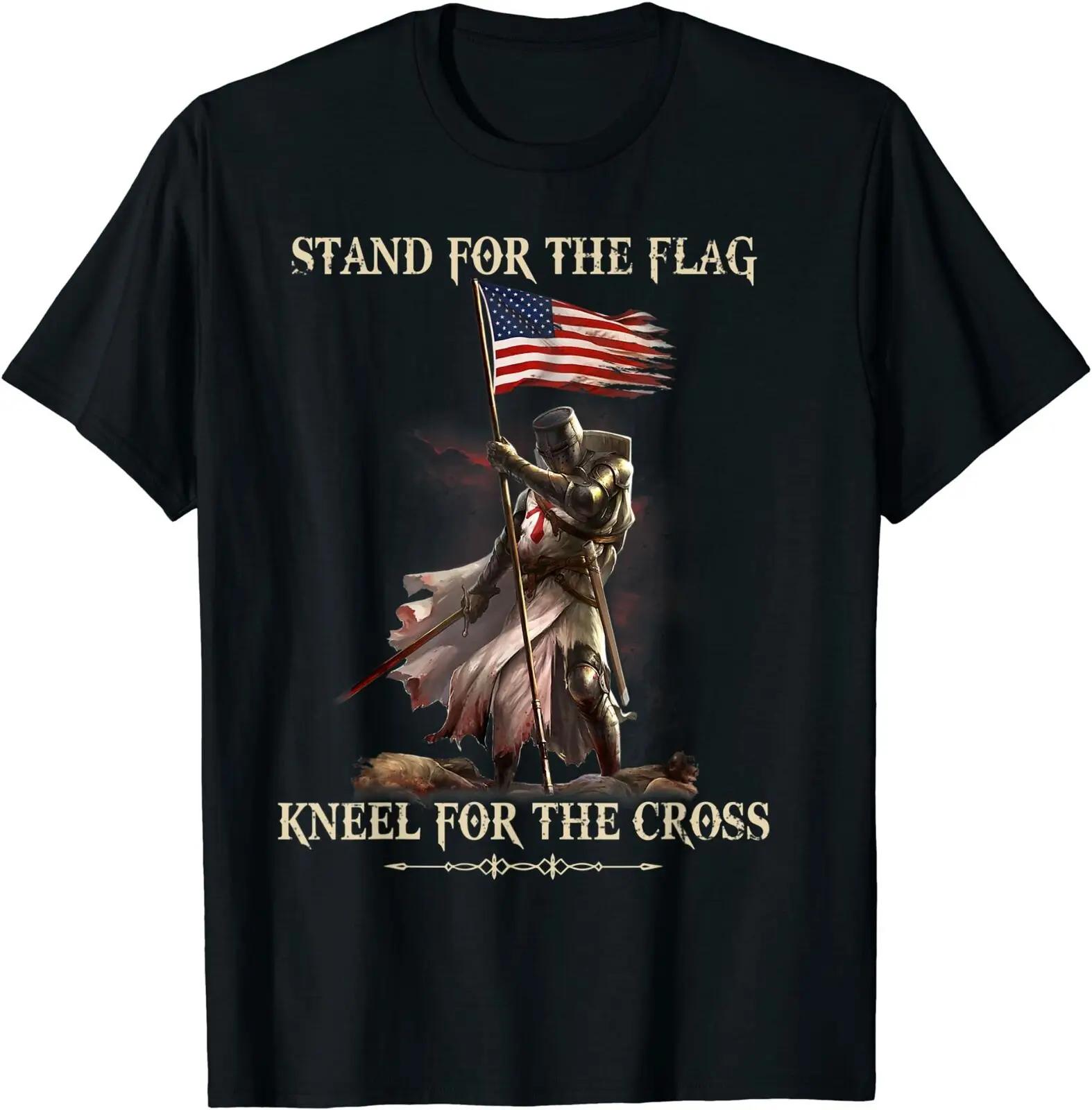 Stand for The Flag Kneel for The Cross American Knight Templar TShirt Summer Cotton ONeck Short Sleeve Mens T Shirt New S3XL S
Stand for The Flag Kneel for The Cross American Knight Templar TShirt Summer Cotton ONeck Short Sleeve Mens T Shirt New S3XL S