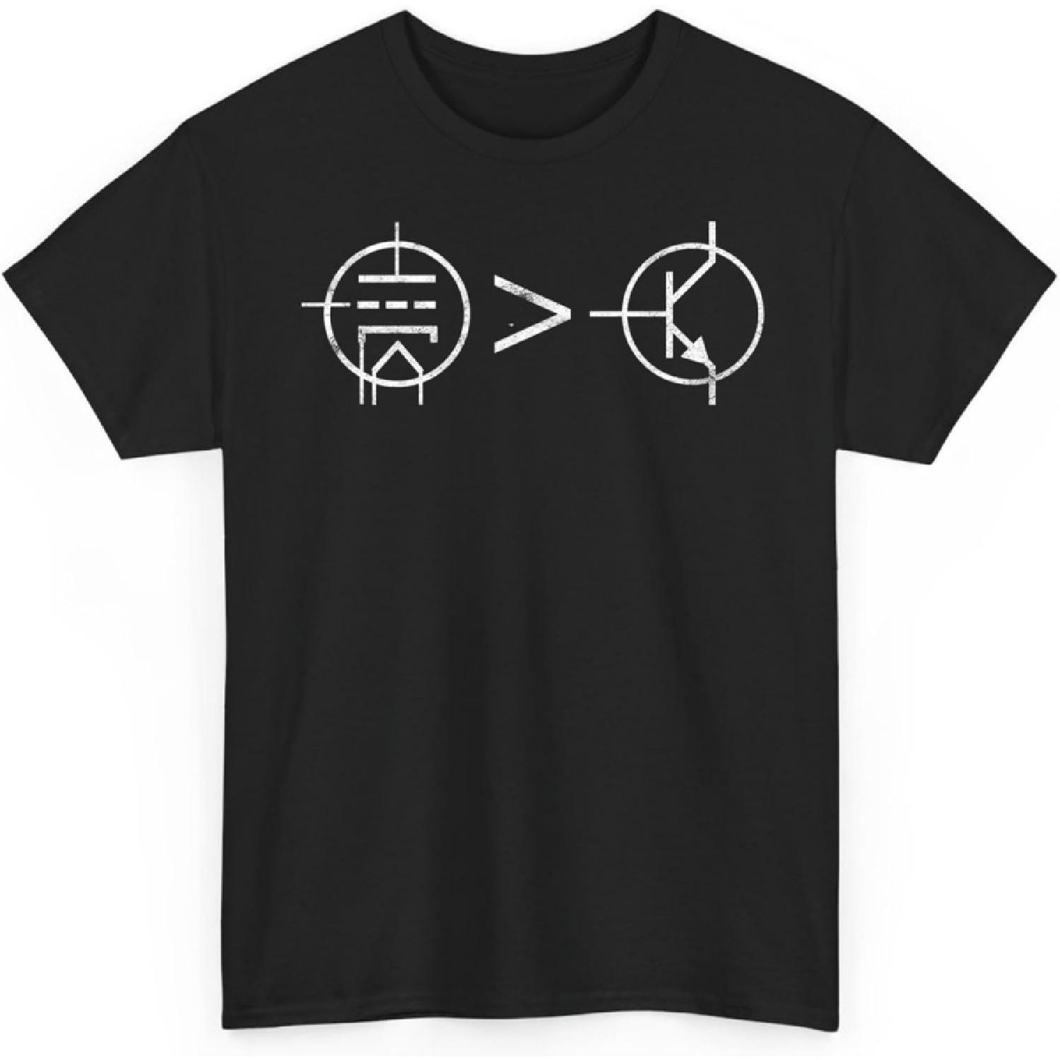 Vacuum Tube Better Than Transistors Audiophile Hi Fi Music Unisex Shirt Gift for Men Women XXXXXL чорний
Vacuum Tube Better Than Transistors Audiophile Hi Fi Music Unisex Shirt Gift for Men Women XXXXXL чорний
