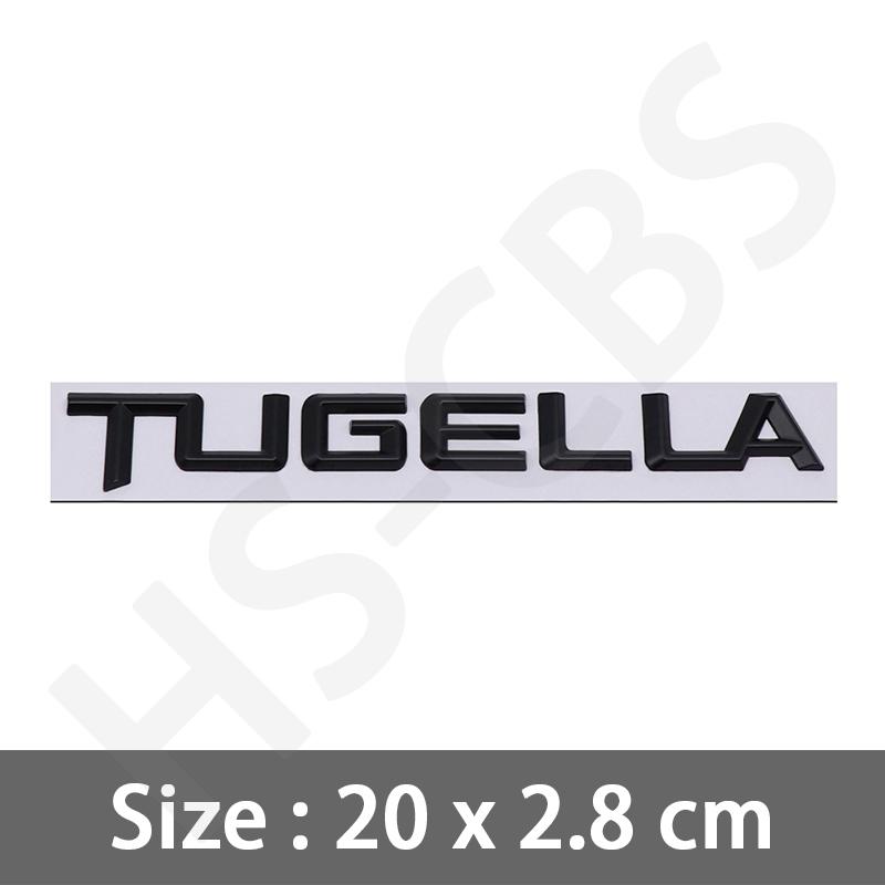 Car 3D Metal Tugella Letter Logo Auto Body Emblem Badge Decals Auto Tailgate Sticker Decorative Car Styling Accessories чорний
Car 3D Metal Tugella Letter Logo Auto Body Emblem Badge Decals Auto Tailgate Sticker Decorative Car Styling Accessories чорний