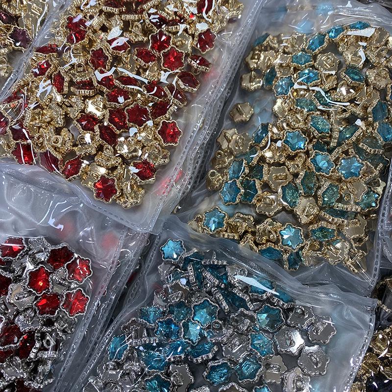 Пуговицы Esstudiou Snowflake Diamond Metal для женских рубашек - шестиугольные украшения для рукавов и воротника 10mm, 0.89g
Пуговицы Esstudiou Snowflake Diamond Metal для женских рубашек - шестиугольные украшения для рукавов и воротника 10mm, 0.89g