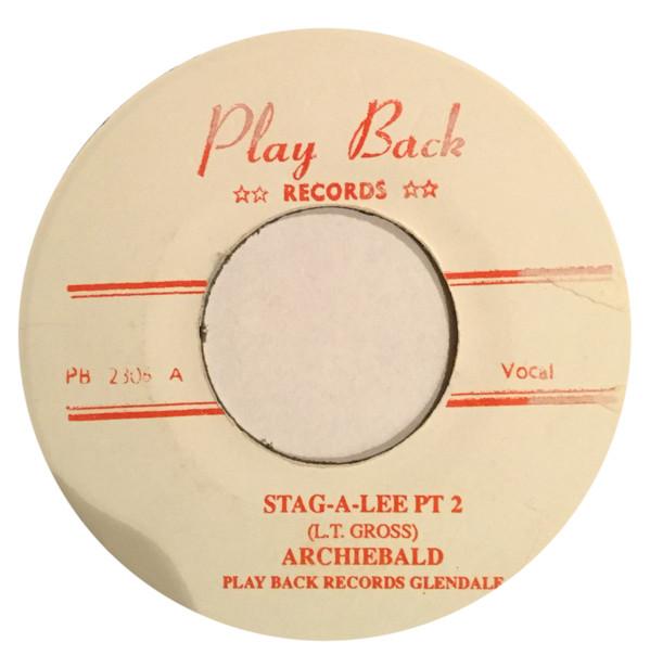 7-дюймовая пластинка ARCHIEBALD StagALee Pt 1 PB2306 Play Back Recor Ямайка SoulFunk Б/у
7-дюймовая пластинка ARCHIEBALD StagALee Pt 1 PB2306 Play Back Recor Ямайка SoulFunk Б/у