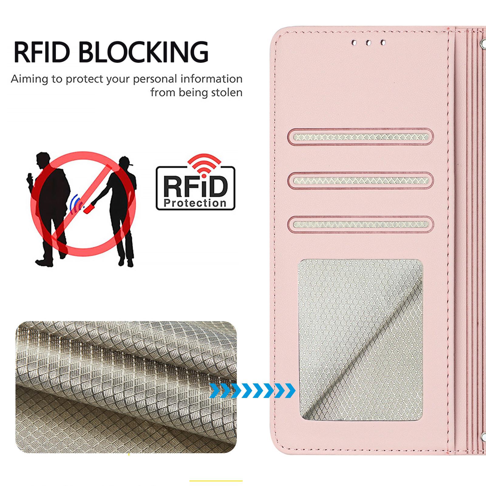 For OnePlus 12 5G Case with Strap RFID Blocking Leather Wallet Phone Cover Cat Mouse Pattern Pink
For OnePlus 12 5G Case with Strap RFID Blocking Leather Wallet Phone Cover Cat Mouse Pattern Pink