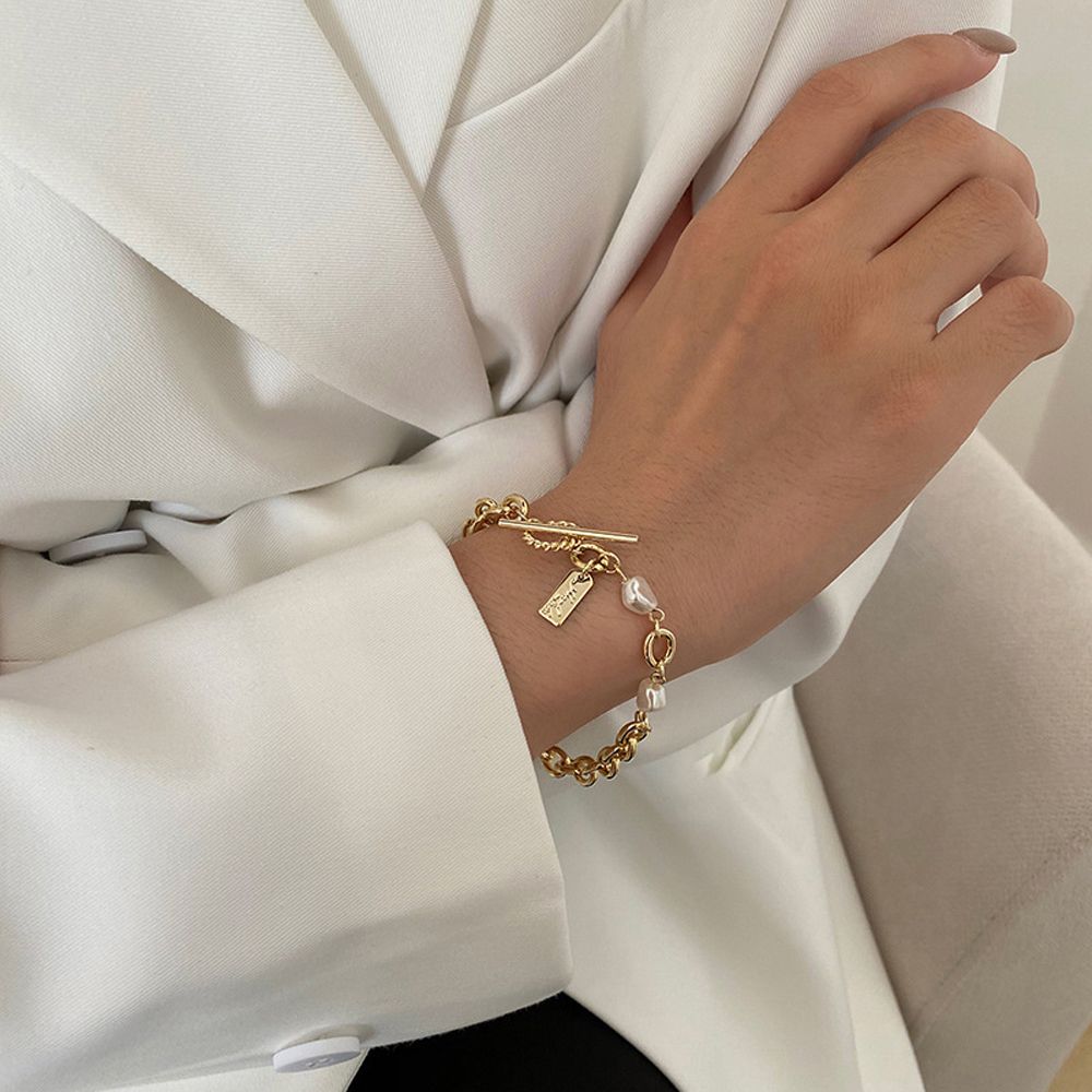 For Girls Sweet Hand Jewerly Chain Temperament Wristbands Korean Bangles Women Bracelets Pearl
For Girls Sweet Hand Jewerly Chain Temperament Wristbands Korean Bangles Women Bracelets Pearl