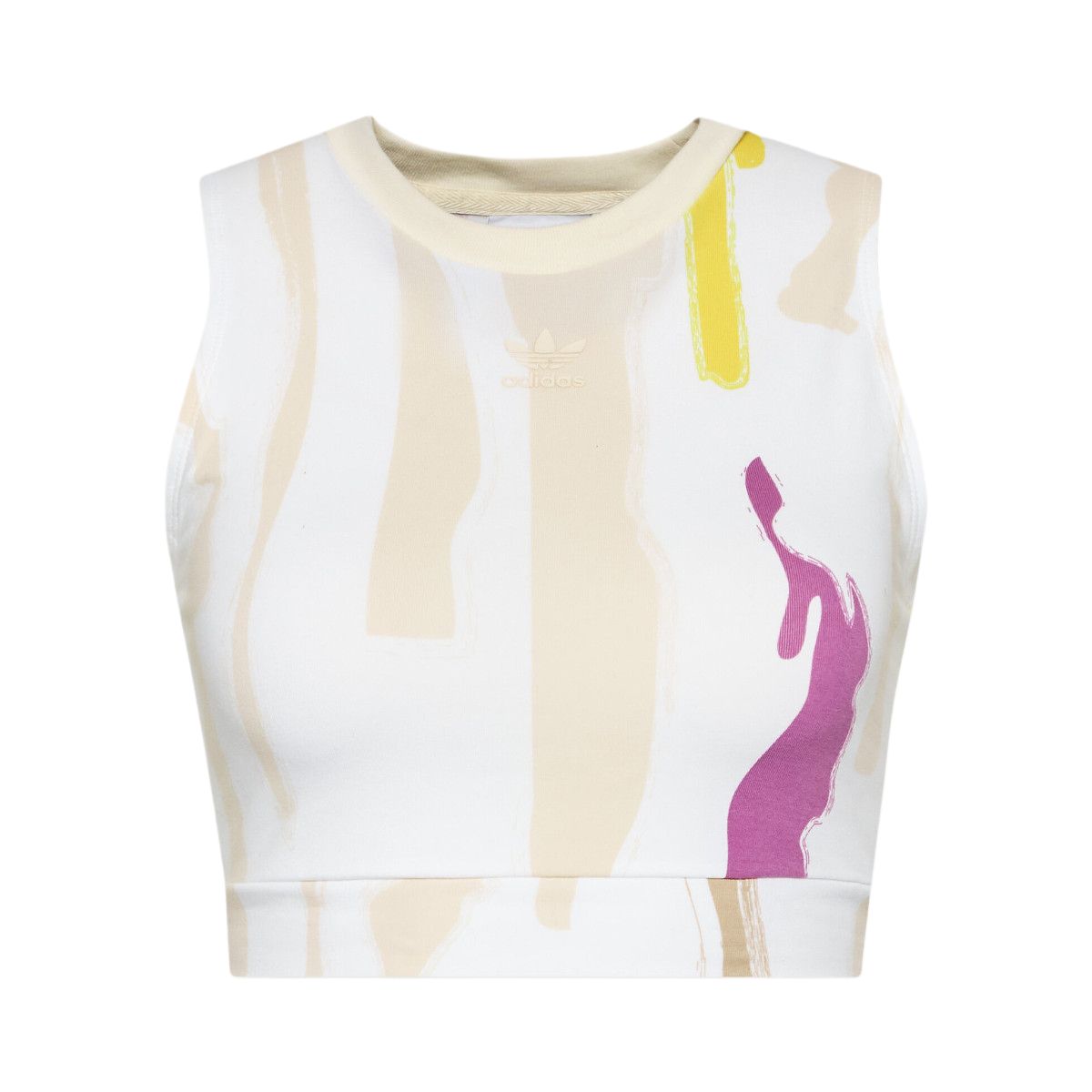 Adidas Originals Trefoil Printed Logo Round Neck Sleeveless Crop Top Women tops White HM2620 S
Adidas Originals Trefoil Printed Logo Round Neck Sleeveless Crop Top Women tops White HM2620 S