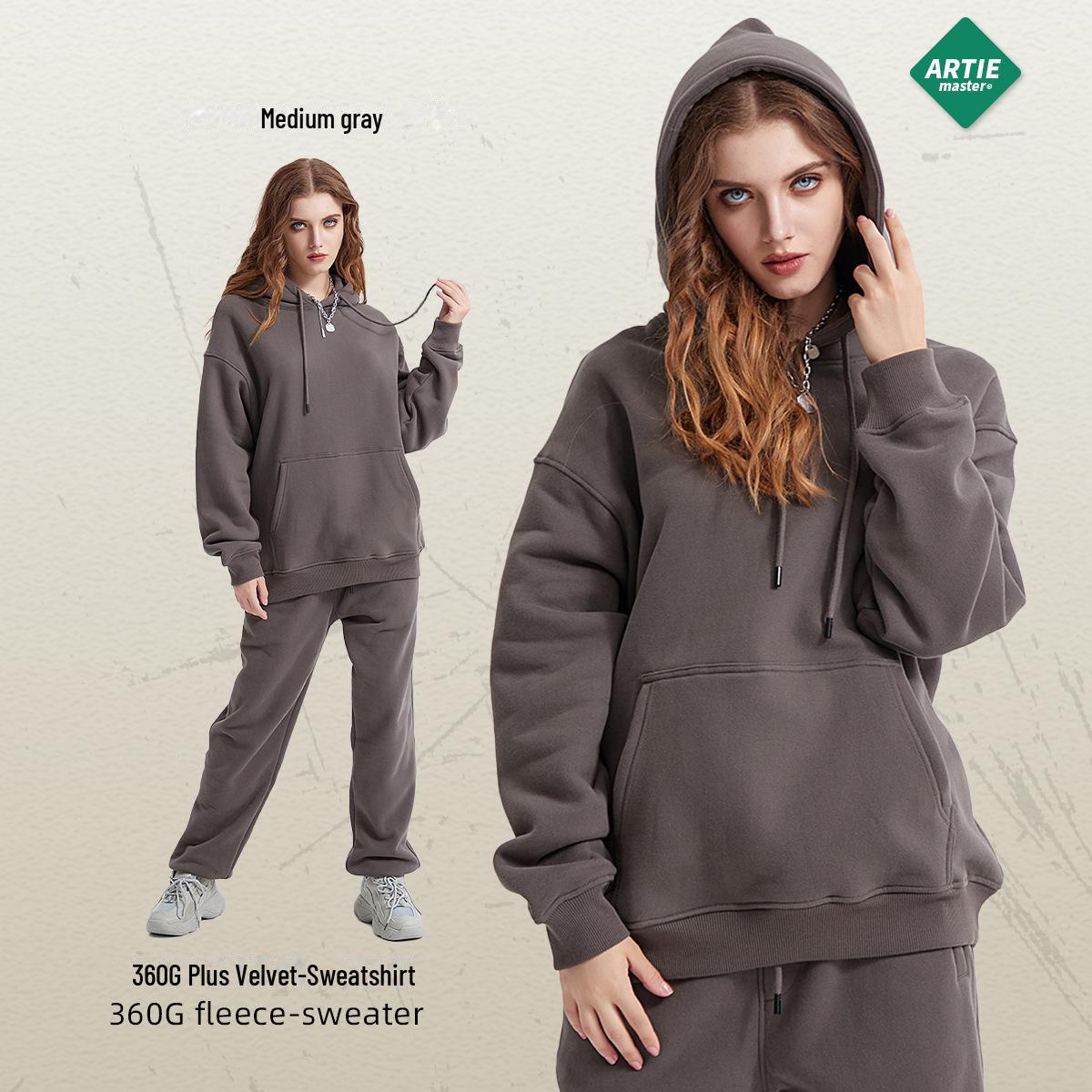 ARTIE Men s 18-Color Polar Fleece Hooded Sweatshirt | Thickened Velvet Pullover for Autumn & Winter L сірий
ARTIE Men s 18-Color Polar Fleece Hooded Sweatshirt | Thickened Velvet Pullover for Autumn & Winter L сірий