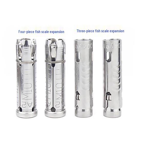 Jin Chao Stainless Steel Tube: 201/304/316 Fish Scale, 3- or 4-Piece Internal Expansion Screw Bolt. 201, 3-Piece, M6
Jin Chao Stainless Steel Tube: 201/304/316 Fish Scale, 3- or 4-Piece Internal Expansion Screw Bolt. 201, 3-Piece, M6