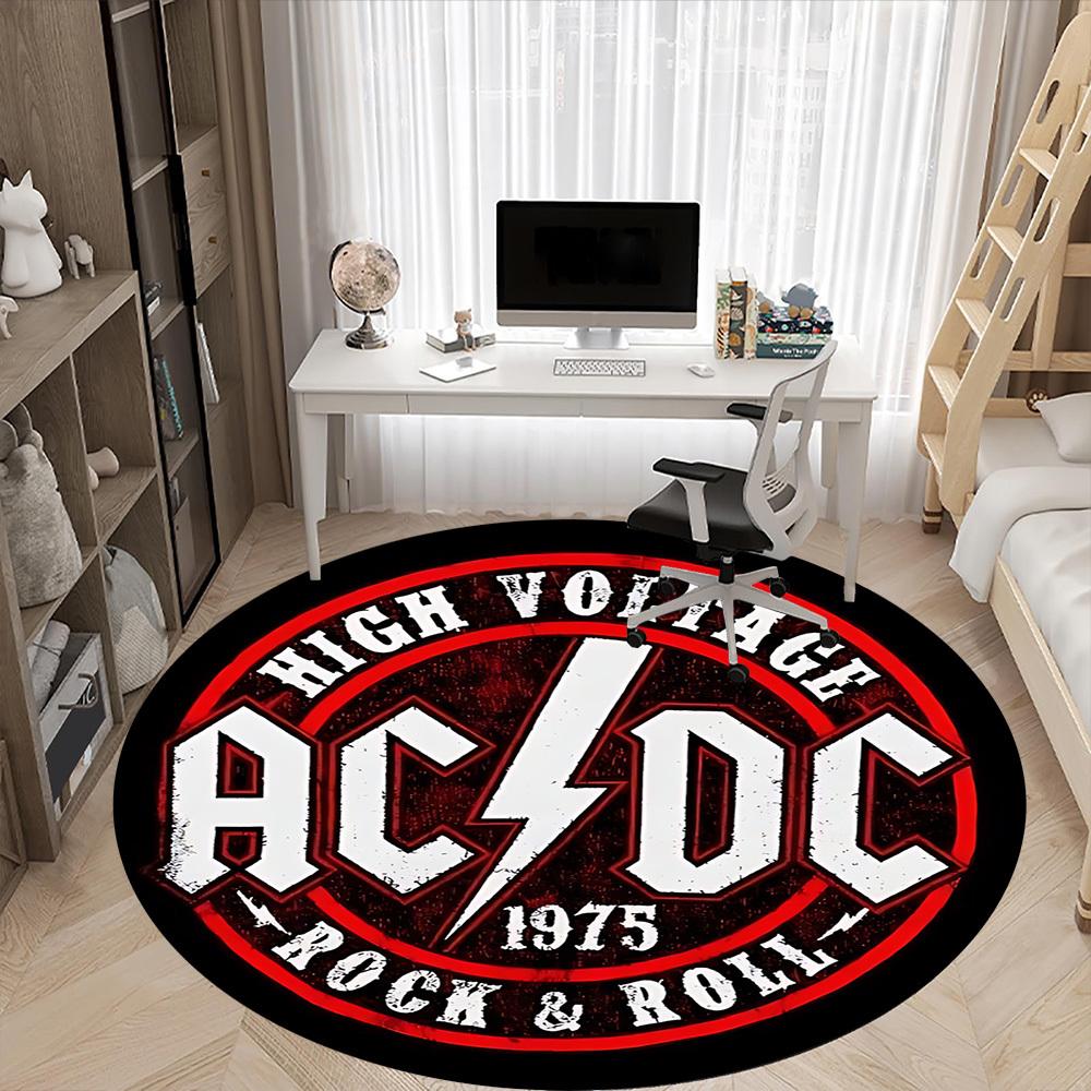 1pc AC/DC Rock Office Round Area Rug, Under Office Chairs Bedroom Living Room Home Decor a1022142 120cm by 120cm
1pc AC/DC Rock Office Round Area Rug, Under Office Chairs Bedroom Living Room Home Decor a1022142 120cm by 120cm