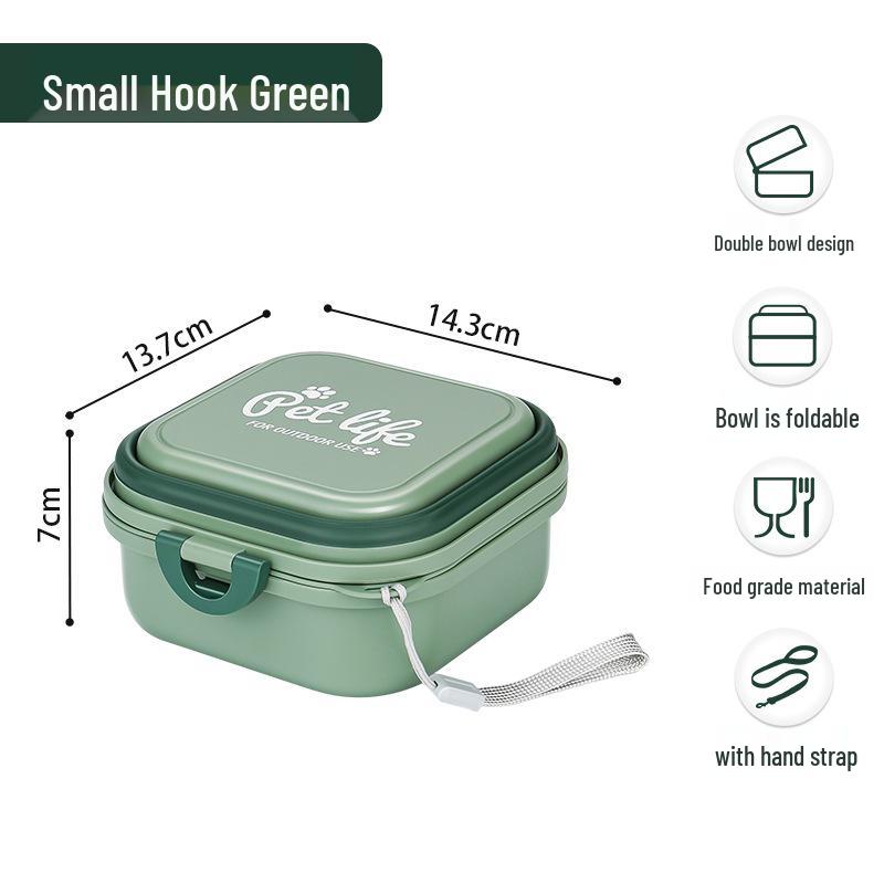 Portable Folding Pet Bowl: Water & Food Dish for Dogs & Cats
Portable Folding Pet Bowl: Water & Food Dish for Dogs & Cats