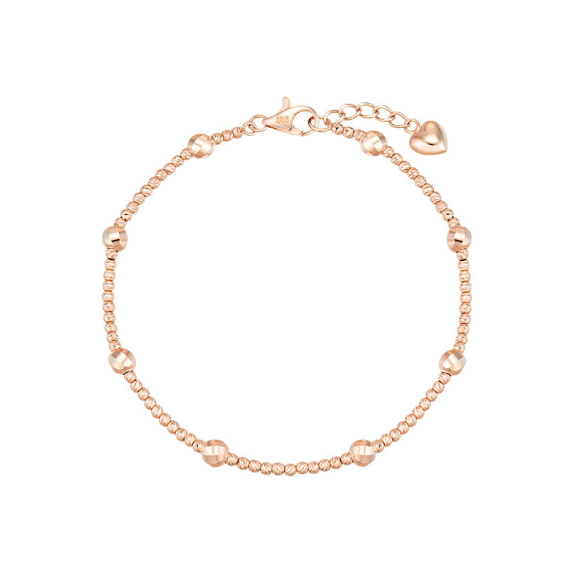 14K Gold Volume Rainball Bracelet BB03017 Pink Gold
14K Gold Volume Rainball Bracelet BB03017 Pink Gold