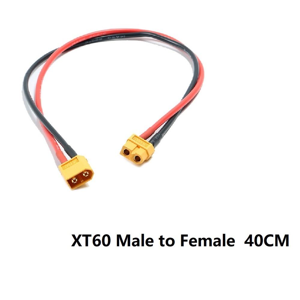 40CM XT60 XT-60 Удлинительный кабель с разъемом «папа-мама», 14AWG
40CM XT60 XT-60 Удлинительный кабель с разъемом «папа-мама», 14AWG