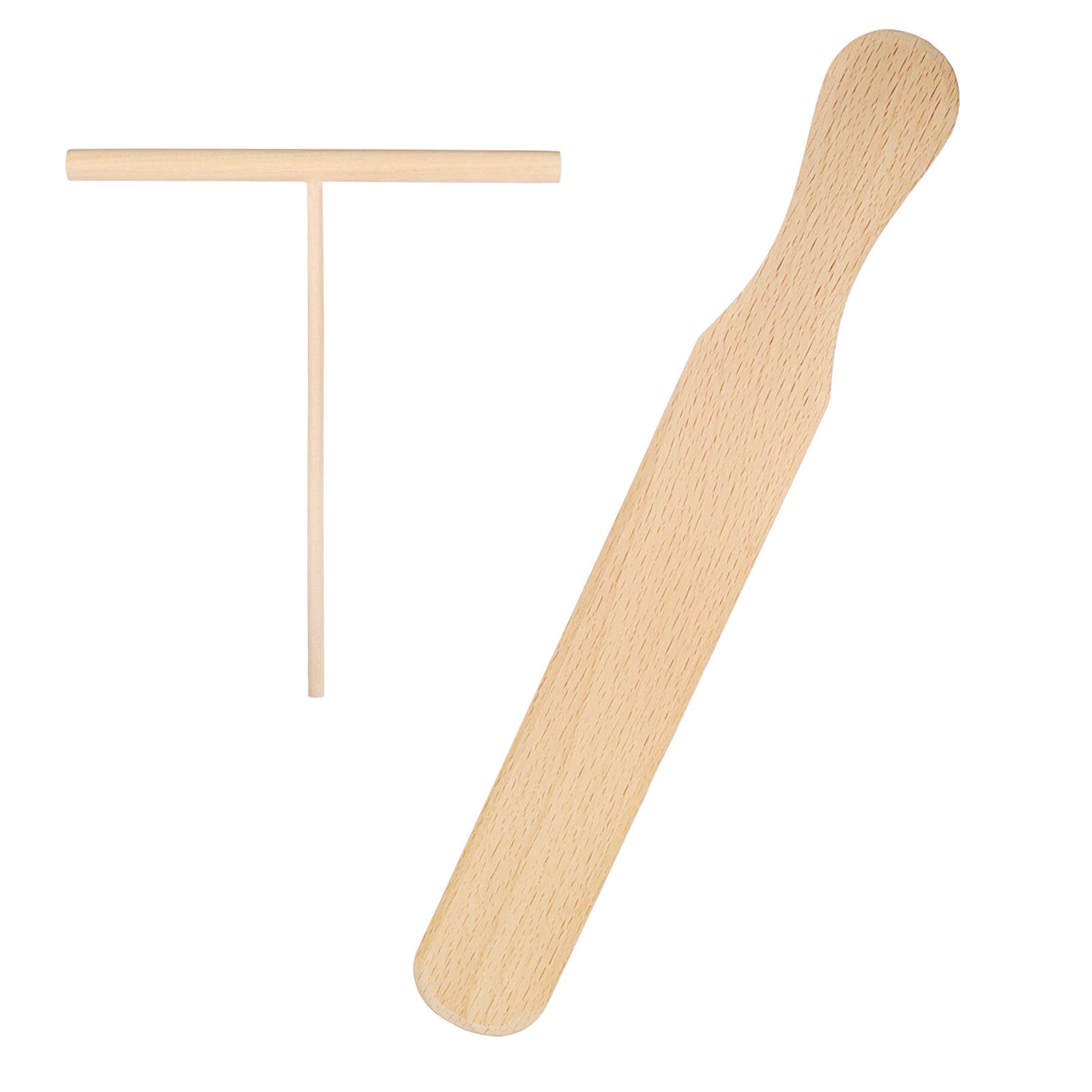 Crepe Maker Tool Spreader And Spatula Kit Pan Cooking Tortilla Utensils Tortilla Rake Spreading Tools Pancake Cooking Utensils 29.50X4.00X0.50CM
Crepe Maker Tool Spreader And Spatula Kit Pan Cooking Tortilla Utensils Tortilla Rake Spreading Tools Pancake Cooking Utensils 29.50X4.00X0.50CM