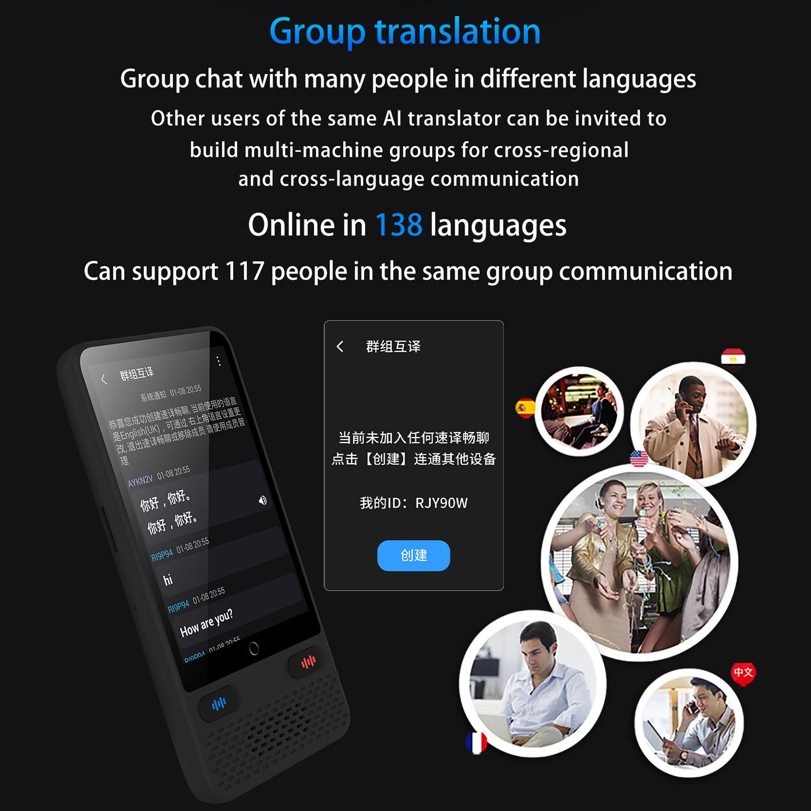 Translator, 3.5 Inch Translation Device Full Lamination Language Translation Device for and Accurate Language Translation
Translator, 3.5 Inch Translation Device Full Lamination Language Translation Device for and Accurate Language Translation