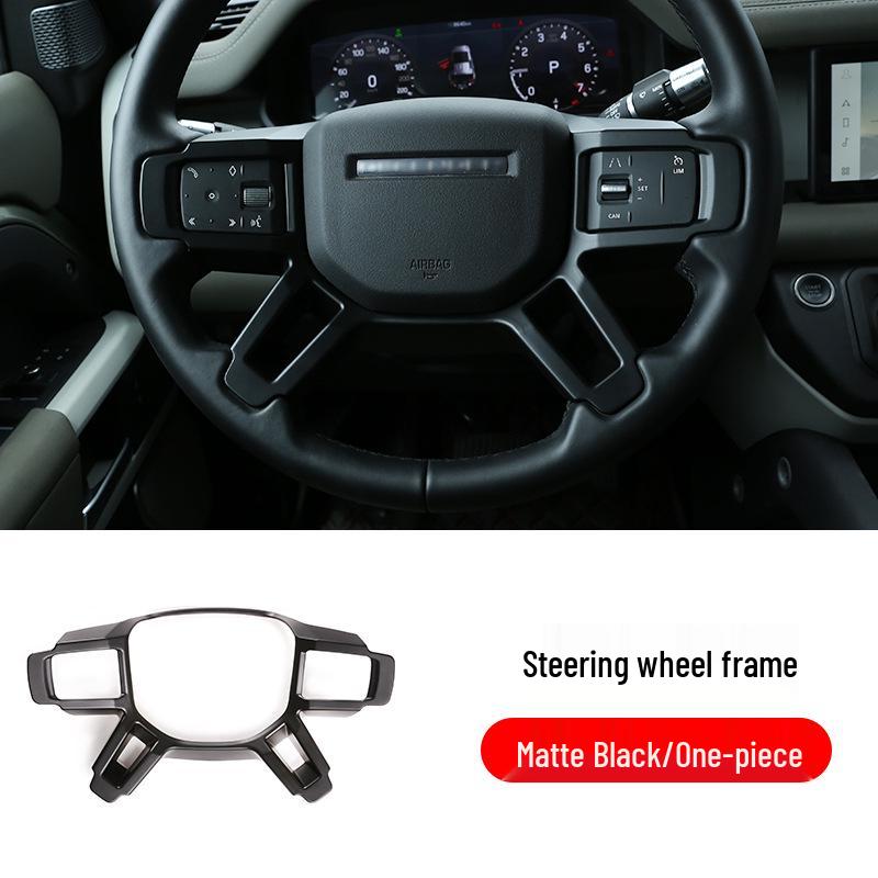 Carbon Fiber Texture Steering Wheel Button Trim for 2020-2025 Land Rover Defender 90/110
Carbon Fiber Texture Steering Wheel Button Trim for 2020-2025 Land Rover Defender 90/110