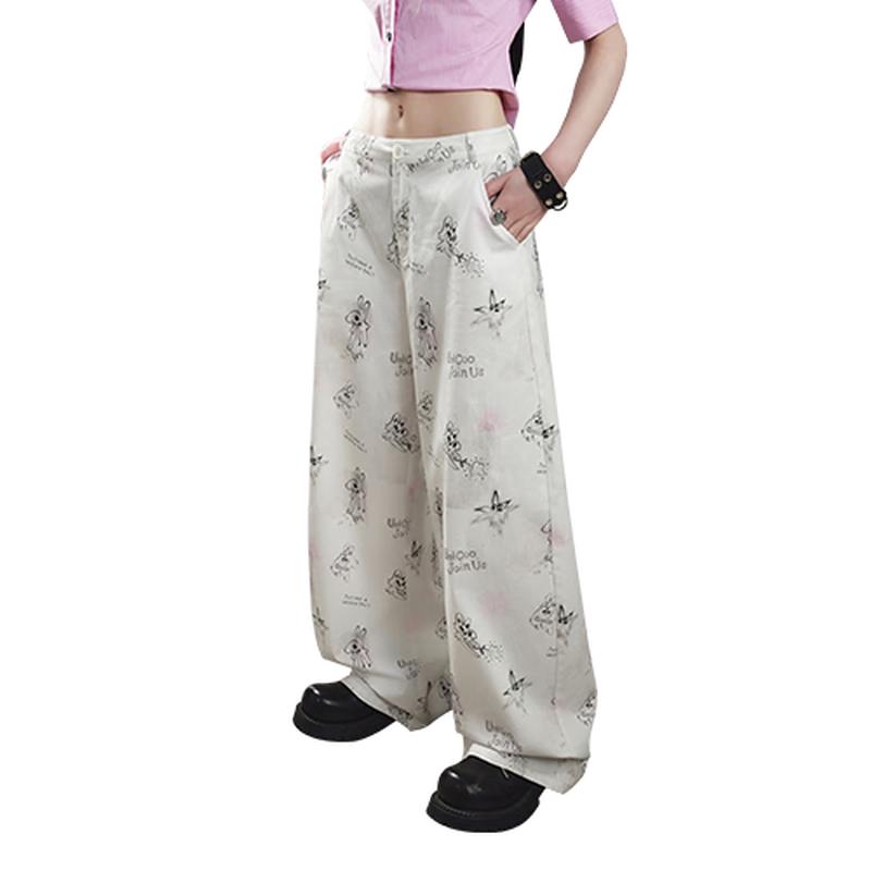 UNIFREE Graffiti Print Loose Wide-Leg Casual Pants XL
UNIFREE Graffiti Print Loose Wide-Leg Casual Pants XL
