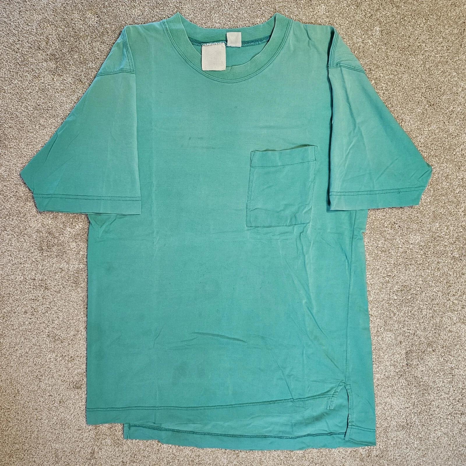 Vintage 90s Blank Faded Aqua Blue T-shirt Mens M Distressed Beach Pastel Split 4XL
Vintage 90s Blank Faded Aqua Blue T-shirt Mens M Distressed Beach Pastel Split 4XL