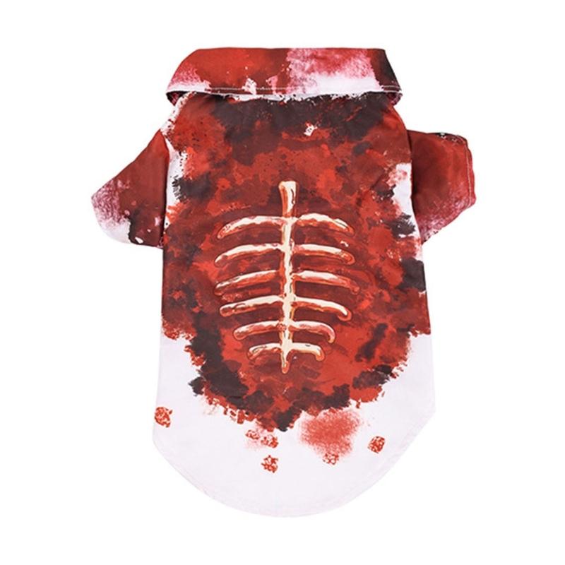 Halloween Pet Costume Scary Blood Splattered Costume for Dogs and Cats Festival Dressingup Outfit Party Supply XS
Halloween Pet Costume Scary Blood Splattered Costume for Dogs and Cats Festival Dressingup Outfit Party Supply XS