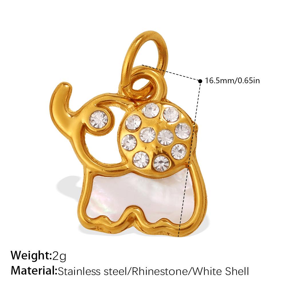 European and American Exquisite Small Animal Series Pendant Inlaid with Rhinestones Zircon Elephant Butterfly DIY Jewelry Accessories 2026
European and American Exquisite Small Animal Series Pendant Inlaid with Rhinestones Zircon Elephant Butterfly DIY Jewelry Accessories 2026
