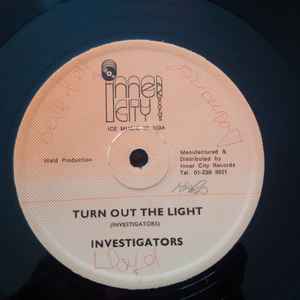 12inch Record INVESTIGATORS - Turn Out The Light IC103 Inner City Reco 1979 UK Reggae, Ska & Dub Used
12inch Record INVESTIGATORS - Turn Out The Light IC103 Inner City Reco 1979 UK Reggae, Ska & Dub Used