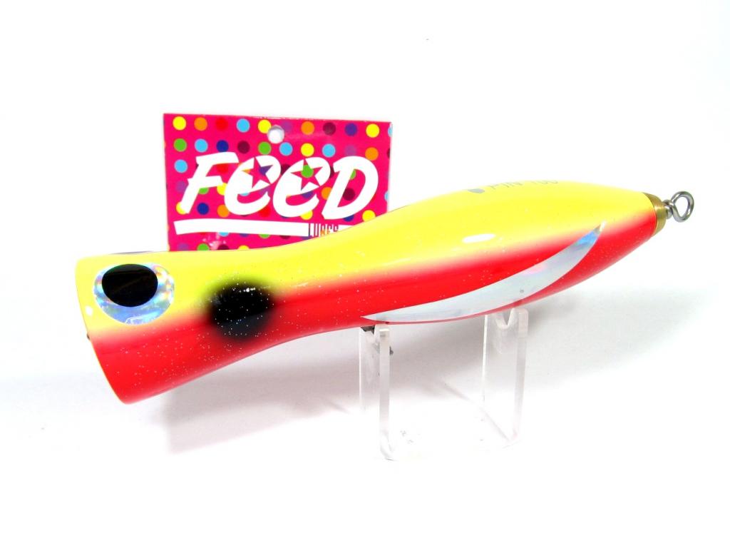 Feed Lures Pin 100 Плавающая приманка из деревянного поппера ручной работы 100 грамм 17 (0017)
Feed Lures Pin 100 Плавающая приманка из деревянного поппера ручной работы 100 грамм 17 (0017)