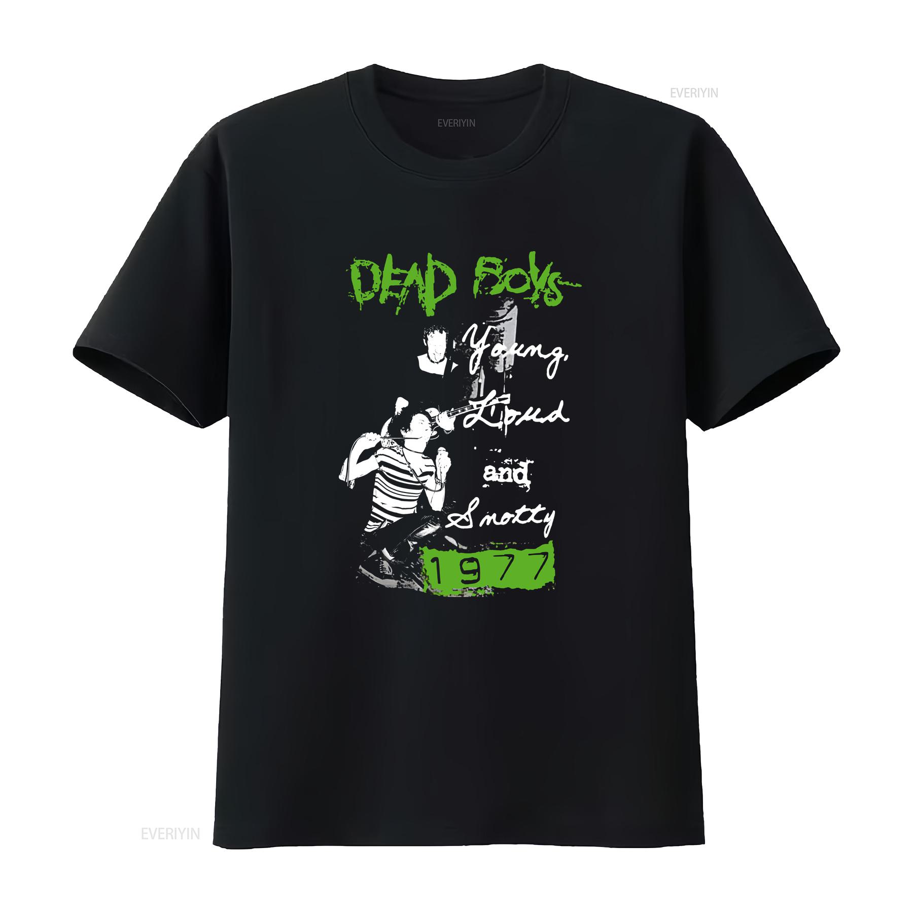 Dead Boys 1977 T Shirt vintage Washed Casual Stylish fashion Stretched Breathable Slightly designer clothes Comfortable graphic 4XL
Dead Boys 1977 T Shirt vintage Washed Casual Stylish fashion Stretched Breathable Slightly designer clothes Comfortable graphic 4XL