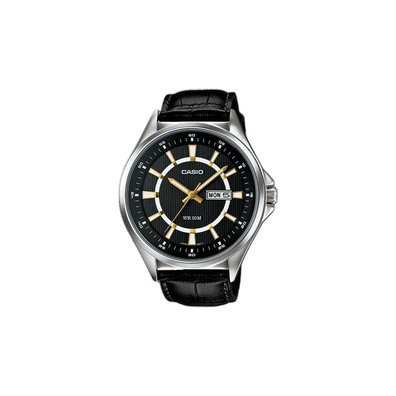 Casio STANDARD series 50 meters waterproof quartz movement Japanese and Korean watches men s watches black dial MTP-E108L-1AVDF чёрный
Casio STANDARD series 50 meters waterproof quartz movement Japanese and Korean watches men s watches black dial MTP-E108L-1AVDF чёрный