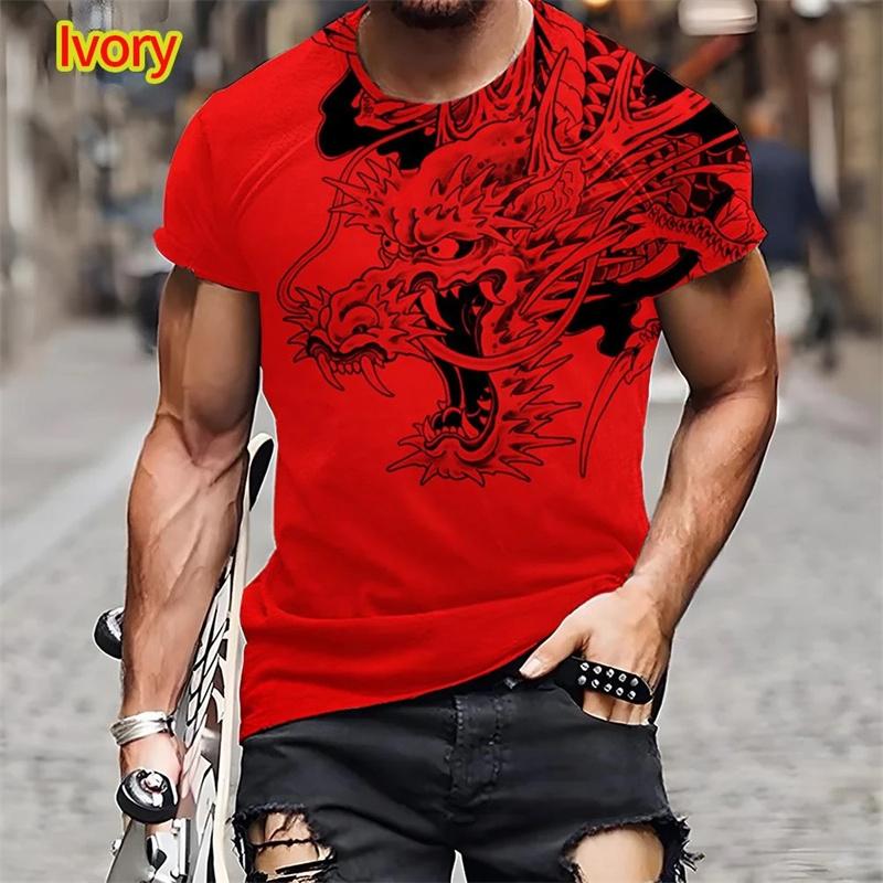 Chinese Dragon Pattern T-Shirt Men s Ethnic Totem 3D Printing 6XL
Chinese Dragon Pattern T-Shirt Men s Ethnic Totem 3D Printing 6XL
