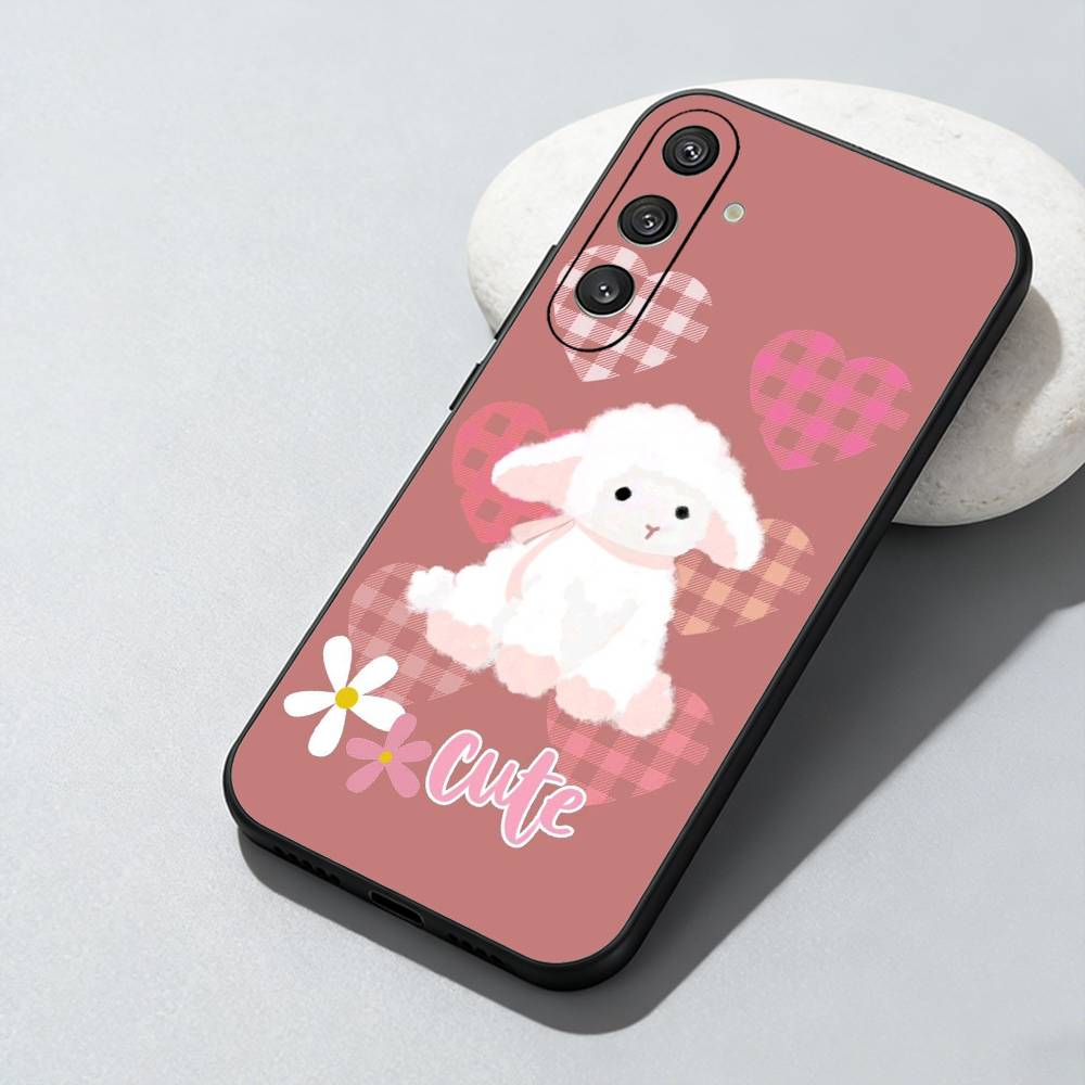 Cartoon Lovely Sheep Phone Case For Samsung Galaxy A73,A72,A71,A70,A52,A51 Others Soft Black Cover Samsung a73 5g
Cartoon Lovely Sheep Phone Case For Samsung Galaxy A73,A72,A71,A70,A52,A51 Others Soft Black Cover Samsung a73 5g
