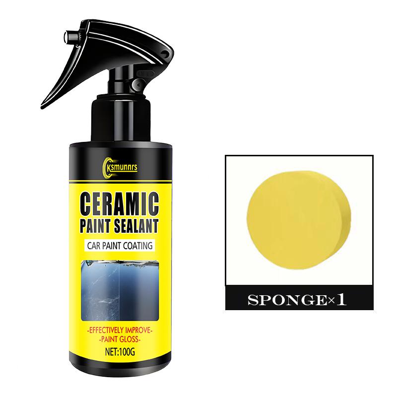100ml Quick Coat, Ceramic Car Coating Spray - High Gloss, Long-Lasting Gloss & Repair Plastic Surfaces, Multi-Purpose Renewer, B Paint Cleaner
100ml Quick Coat, Ceramic Car Coating Spray - High Gloss, Long-Lasting Gloss & Repair Plastic Surfaces, Multi-Purpose Renewer, B Paint Cleaner