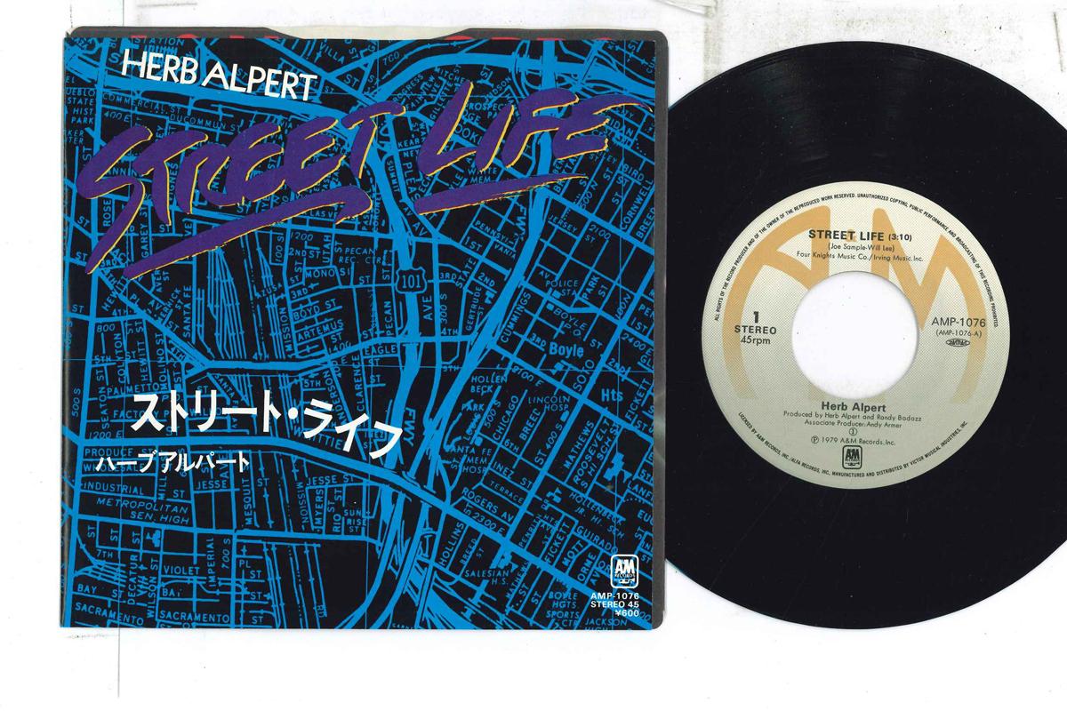 7inch Record HERB ALPERT Street Life 1980 AMP1076 AM 1979 Japan Jazz Used
7inch Record HERB ALPERT Street Life 1980 AMP1076 AM 1979 Japan Jazz Used