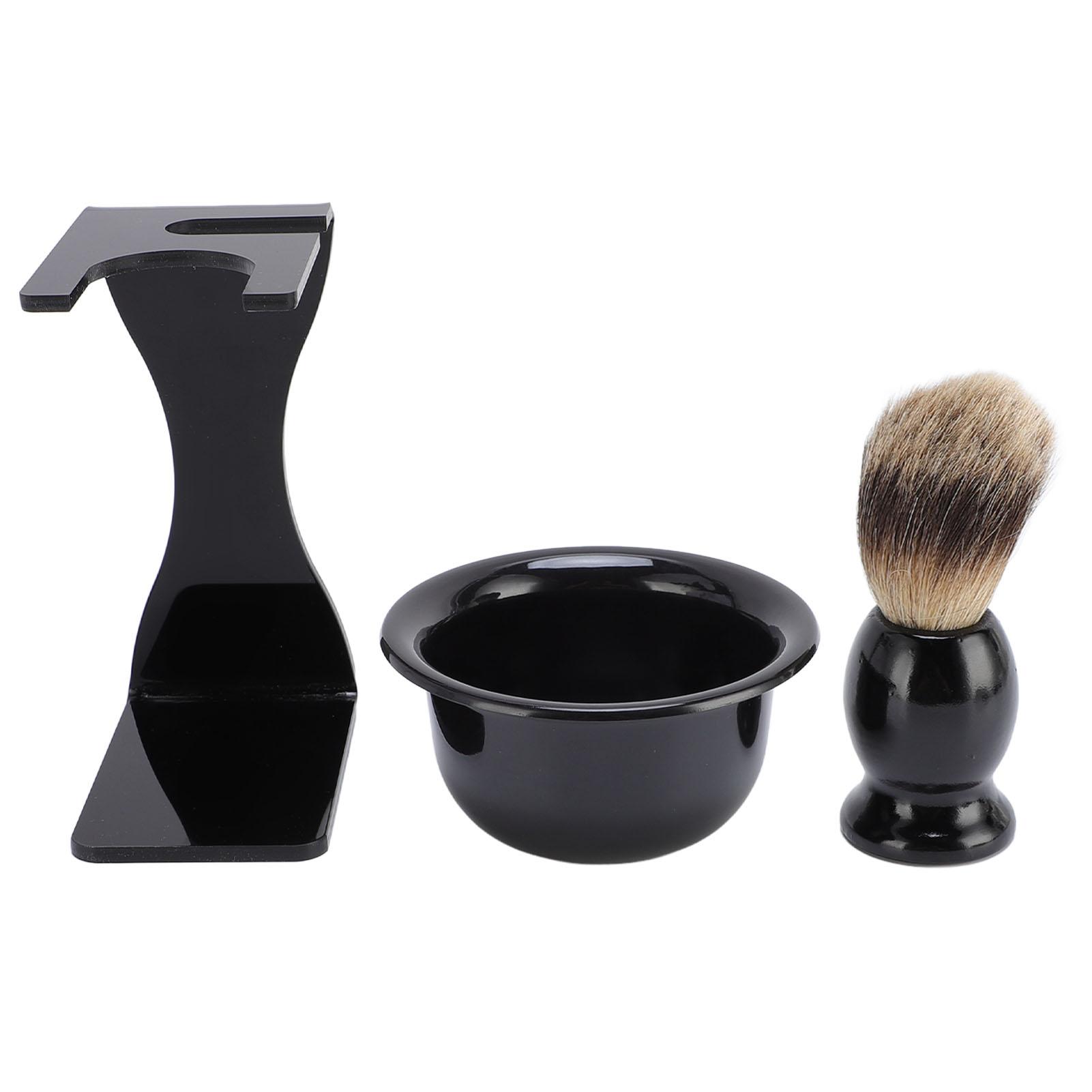 Shaving Brush Set Men Portable Beard Grooming Kit Shaving Brush Lathering Foam Bowl and Holder Set
Shaving Brush Set Men Portable Beard Grooming Kit Shaving Brush Lathering Foam Bowl and Holder Set