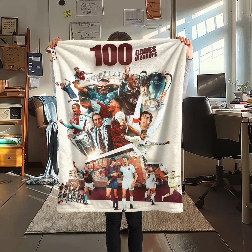 Aston Villa contingent Print FlAannel Blanket, High quality Comfortable for All Seasons, Home Decor, Warmth and Comfort 80cm x 120cm
Aston Villa contingent Print FlAannel Blanket, High quality Comfortable for All Seasons, Home Decor, Warmth and Comfort 80cm x 120cm