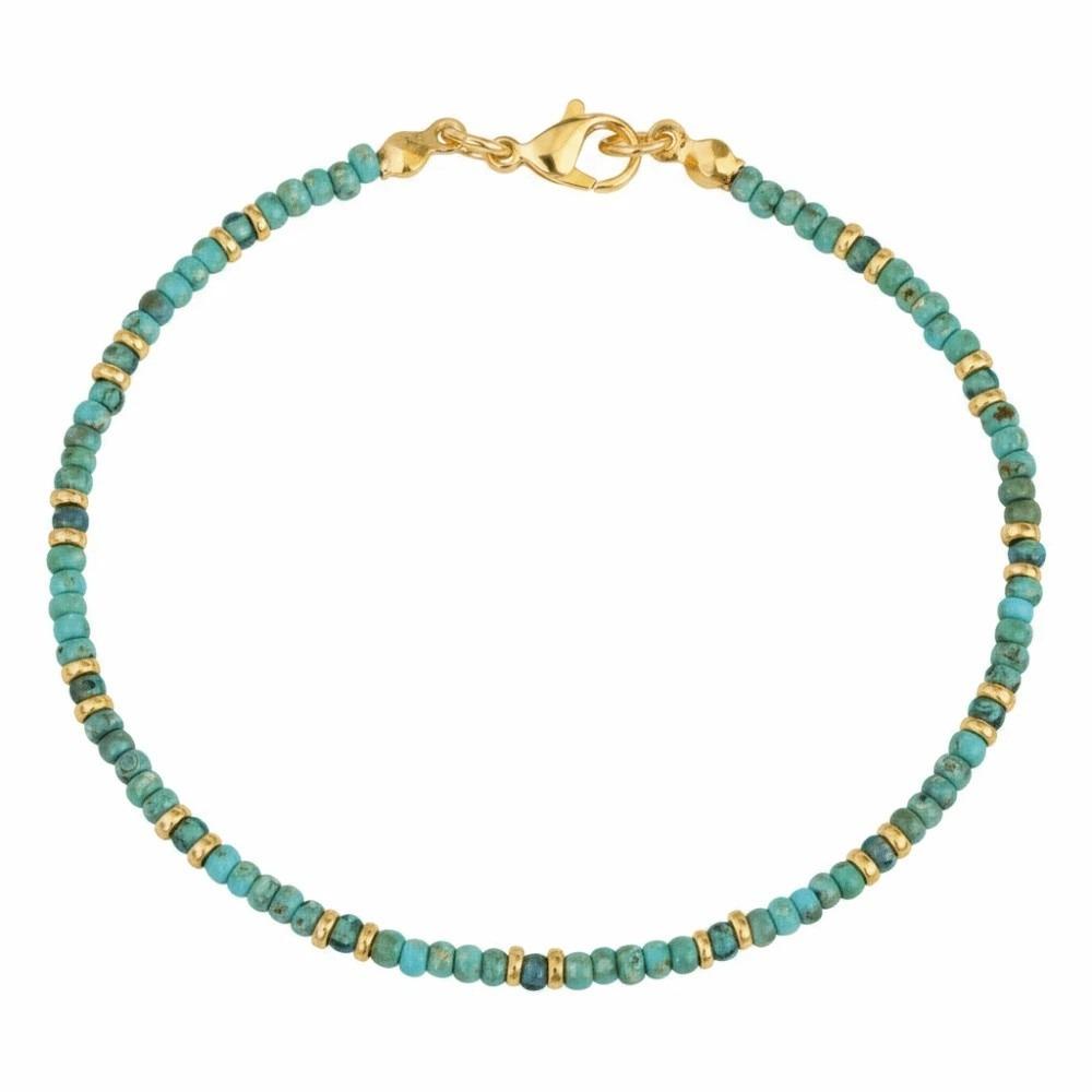 Handcrafted Quality Turquoise Beaded Anklet Adjustable Beads Ankle Bracelet Bridesmaids Gifts Style 1
Handcrafted Quality Turquoise Beaded Anklet Adjustable Beads Ankle Bracelet Bridesmaids Gifts Style 1