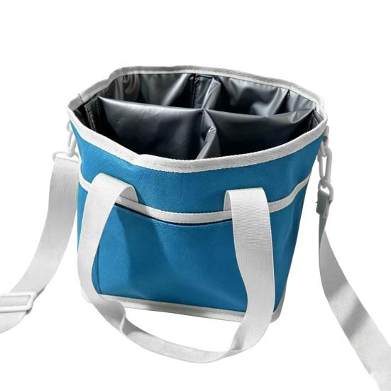 Insulated Drink Carrier Bag, 4 Compartment Tumbler Carrier Caddy, Family Size Drink Bag with Adjustable Shoulder Strap, Drink Caddy Tote for Coffee синий
Insulated Drink Carrier Bag, 4 Compartment Tumbler Carrier Caddy, Family Size Drink Bag with Adjustable Shoulder Strap, Drink Caddy Tote for Coffee синий