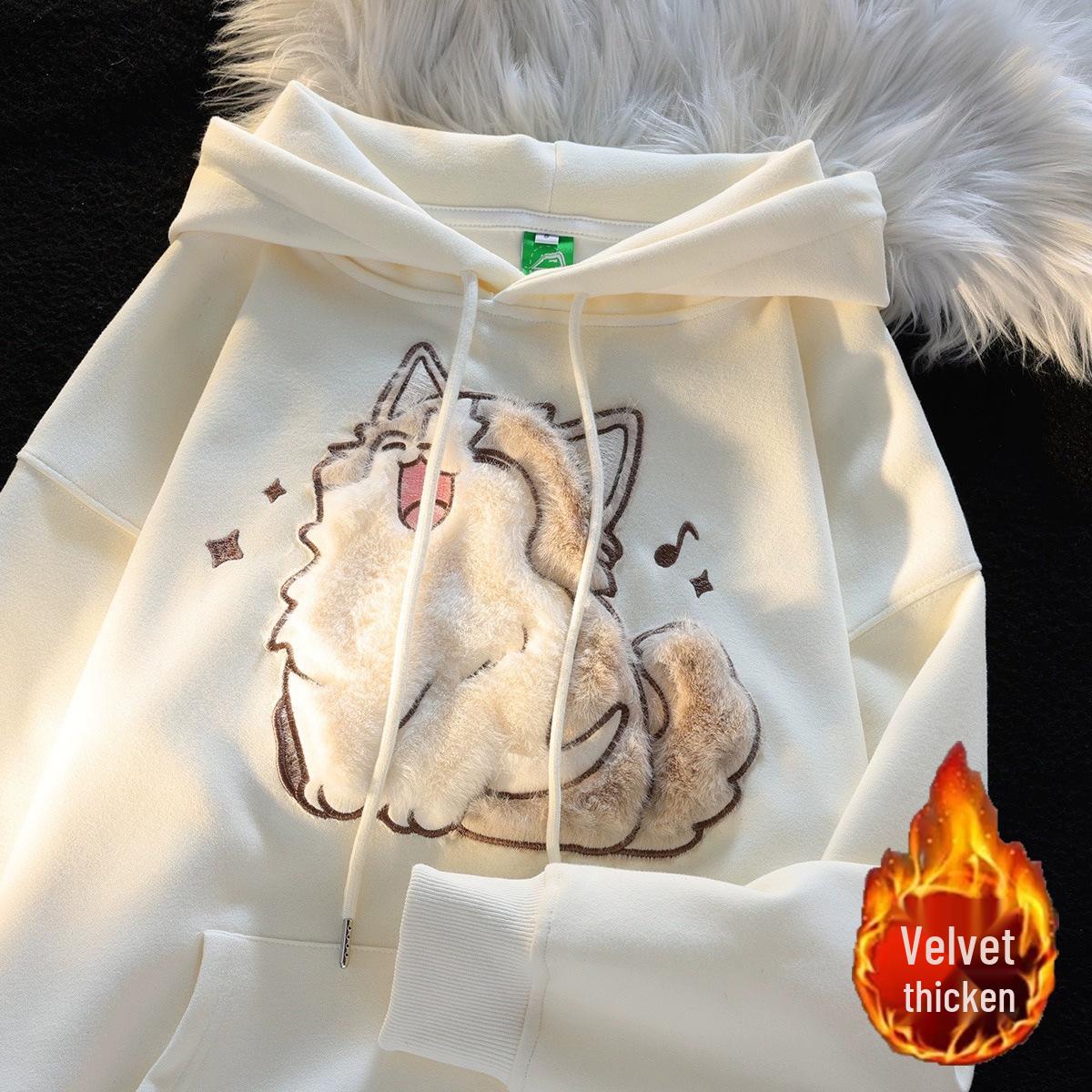 Women s Vintage Embroidered Hoodie: Autumn/Winter, Plus Size, Thick, Loose Fit, Trendy Couples Sweatshirt XL
Women s Vintage Embroidered Hoodie: Autumn/Winter, Plus Size, Thick, Loose Fit, Trendy Couples Sweatshirt XL