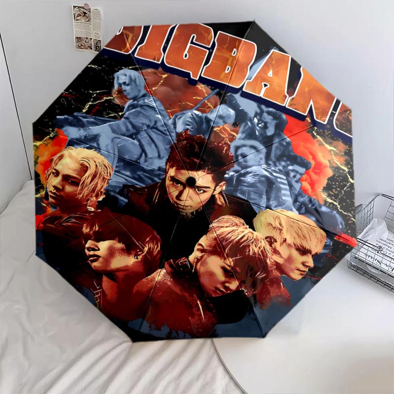 1 шт. Автоматична складана парасолька - Візерунок BIGBANG, Портативна та складана конструкція з 8 спицями, Різдвяні подарунки на день народження
1 шт. Автоматична складана парасолька - Візерунок BIGBANG, Портативна та складана конструкція з 8 спицями, Різдвяні подарунки на день народження