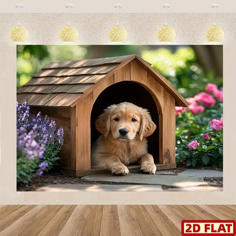 2D Garden Dog House Backdrop for Pet Photoshoot & Animal Themed Event 47.2x31.5inch/120*80cm
2D Garden Dog House Backdrop for Pet Photoshoot & Animal Themed Event 47.2x31.5inch/120*80cm