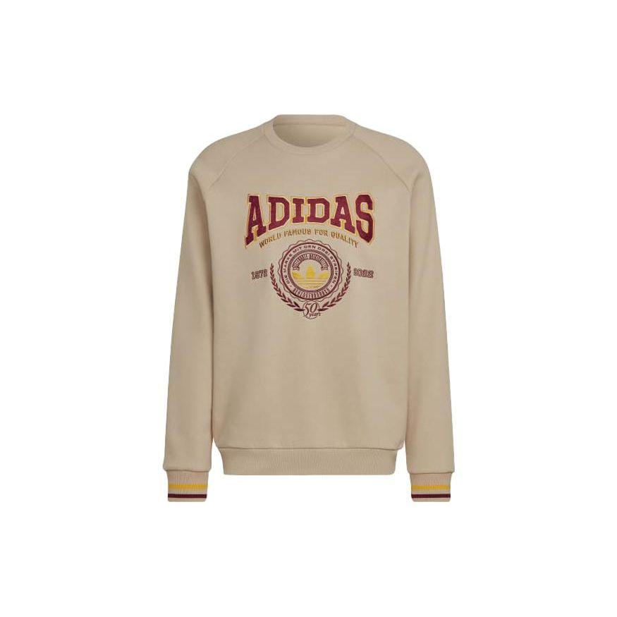 Adidas Originals Trefoil Logo Print Crew Neck Sweatshirt Men Tops Magic-Beige HY6042 M
Adidas Originals Trefoil Logo Print Crew Neck Sweatshirt Men Tops Magic-Beige HY6042 M