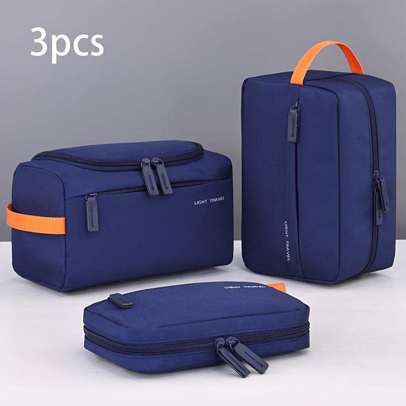 3pcs Portable Cosmetics Organizing Bags|Large Capacity, Multi-Functional Travel Supplies, Zipper and Partition Design, Foldable
3pcs Portable Cosmetics Organizing Bags|Large Capacity, Multi-Functional Travel Supplies, Zipper and Partition Design, Foldable