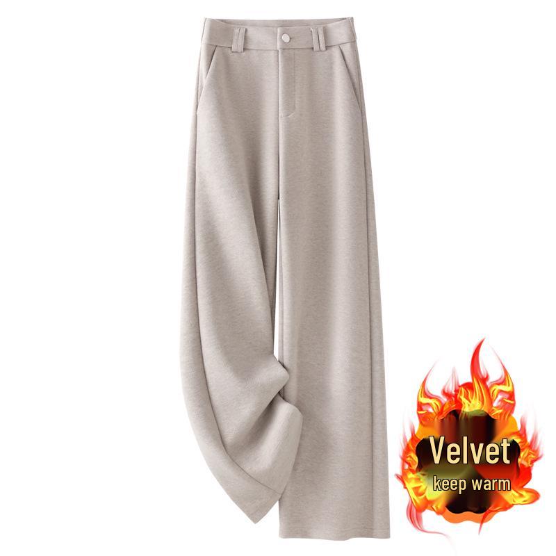 Oatmeal Acetate Wool Flannel Wide-Leg Pants - Women s 2024 Soft Cashmere Straight-Leg, Perfect for Autumn & Winter XL
Oatmeal Acetate Wool Flannel Wide-Leg Pants - Women s 2024 Soft Cashmere Straight-Leg, Perfect for Autumn & Winter XL