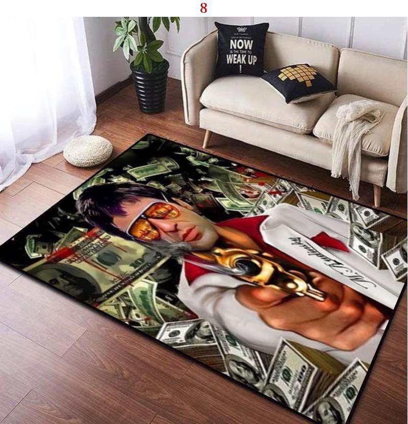 Напольный коврик с 3D принтом Scarface, модный ковер, мягкий коврик, коврики для спальни, гостиной, долларовая дверь, напольные коврики для прихожей
Напольный коврик с 3D принтом Scarface, модный ковер, мягкий коврик, коврики для спальни, гостиной, долларовая дверь, напольные коврики для прихожей