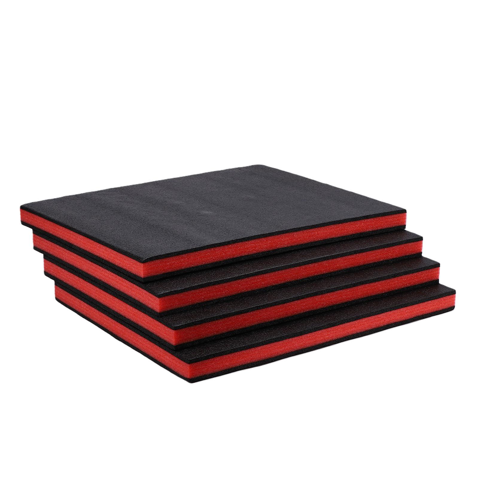 4pcs Tool Box Foam Inserts 19.69x15.75x1.38in Cuttable Toolbox Polyethylene Foam Sheet for Toolbox Hard Case Toolbox Drawer
4pcs Tool Box Foam Inserts 19.69x15.75x1.38in Cuttable Toolbox Polyethylene Foam Sheet for Toolbox Hard Case Toolbox Drawer