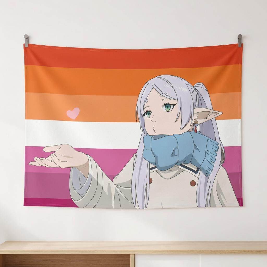 Aesthetic Anime Elf Girl Tapestry Sunset Pink Orange Wall Hanging Kawaii Manga Art Cloth Backdrop for Bedroom Dorm Room Decor 74x94cm(29x37in)
Aesthetic Anime Elf Girl Tapestry Sunset Pink Orange Wall Hanging Kawaii Manga Art Cloth Backdrop for Bedroom Dorm Room Decor 74x94cm(29x37in)