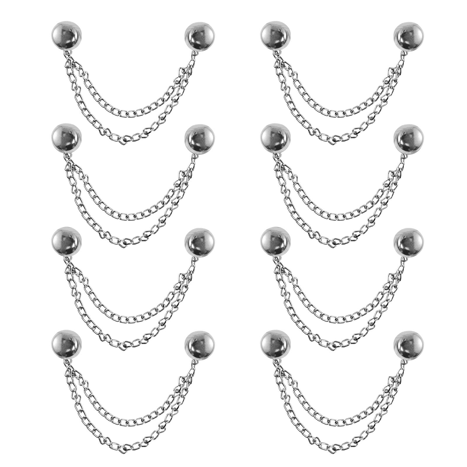 8Pcs Magnetic Clothing Clips Magnetic Clothing Pins Universal Magnetic Clothing Clasp for Cuffs Neckline Hems Trouser Hems Shirt
8Pcs Magnetic Clothing Clips Magnetic Clothing Pins Universal Magnetic Clothing Clasp for Cuffs Neckline Hems Trouser Hems Shirt