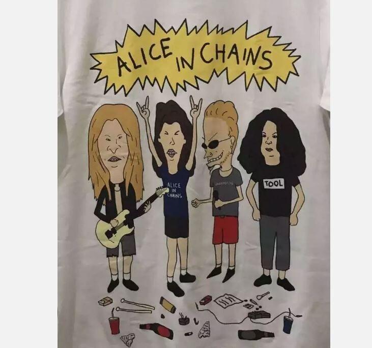 26 Alice in Chains _Beavis and Butthead_ Bootleg Short Sleeve Unisex Tshirt Unisex T-Shirt M
26 Alice in Chains _Beavis and Butthead_ Bootleg Short Sleeve Unisex Tshirt Unisex T-Shirt M