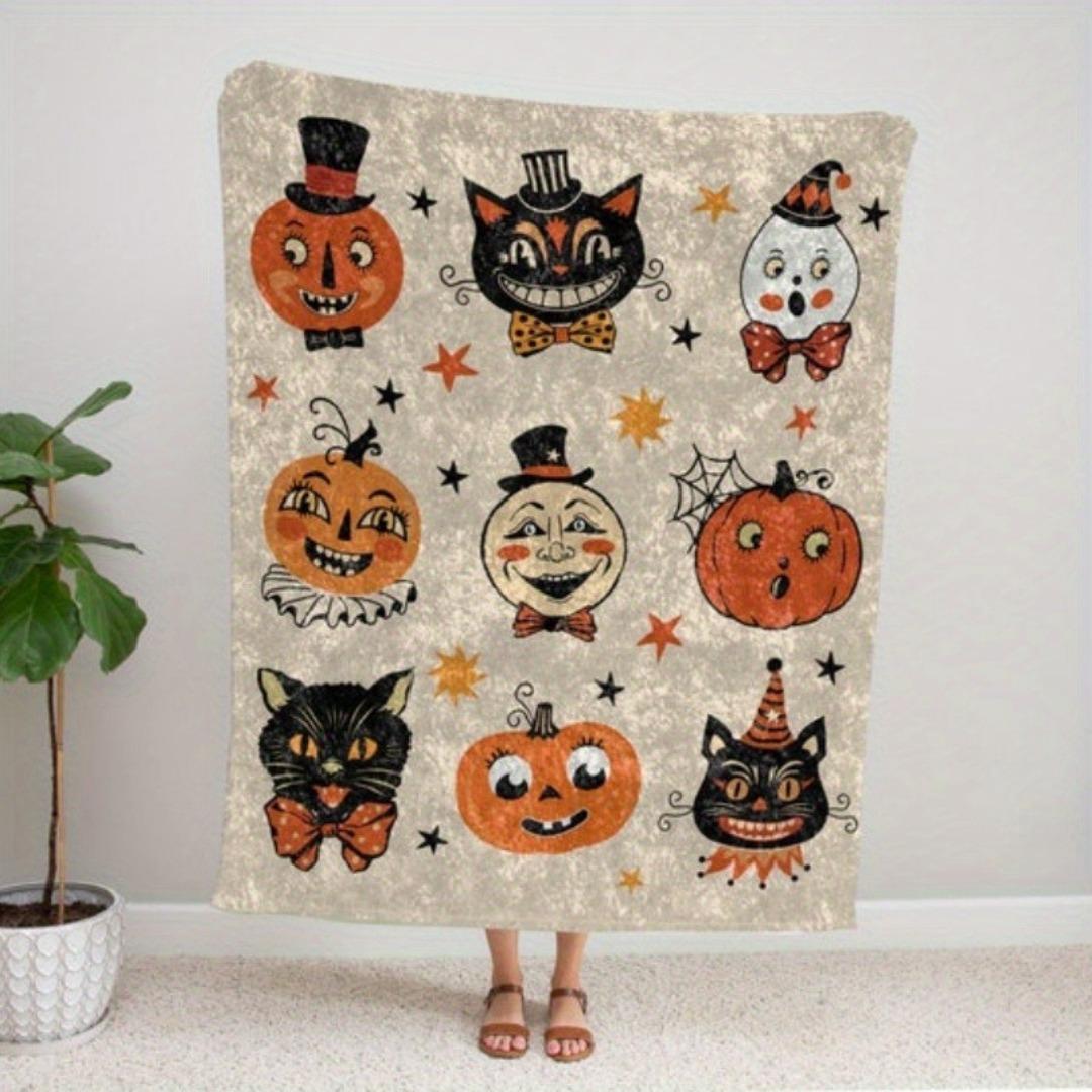 Nine-Square Grid Halloween Blanket Print for Sofa Chair Skin-Friendly Soft Blanket 2025 New for Home Halloween Decoration 75x90cm
Nine-Square Grid Halloween Blanket Print for Sofa Chair Skin-Friendly Soft Blanket 2025 New for Home Halloween Decoration 75x90cm