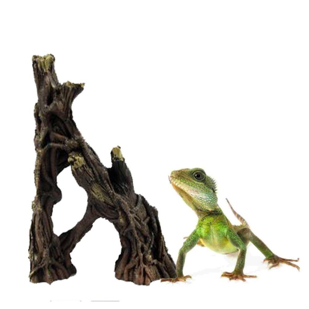 Decorative Artificial Reptile Branches Simulation Reptile Hideout Habitat Spider коричневий
Decorative Artificial Reptile Branches Simulation Reptile Hideout Habitat Spider коричневий