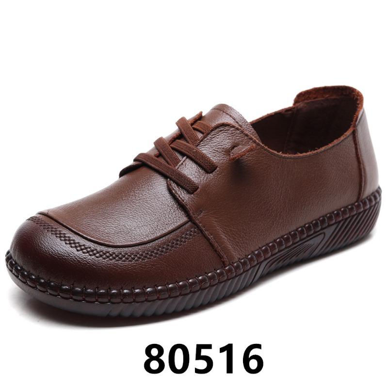 Mom shoes beef tendon sole spring and autumn retro women s shoes medium old man flat bottom soft comfortable soft leather bottom round head mother 43 темно-коричневого кольору
Mom shoes beef tendon sole spring and autumn retro women s shoes medium old man flat bottom soft comfortable soft leather bottom round head mother 43 темно-коричневого кольору