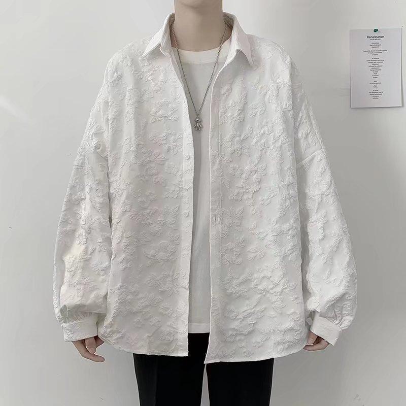 Мужская повседневная рубашка-куртка XXXL белый
Мужская повседневная рубашка-куртка XXXL белый