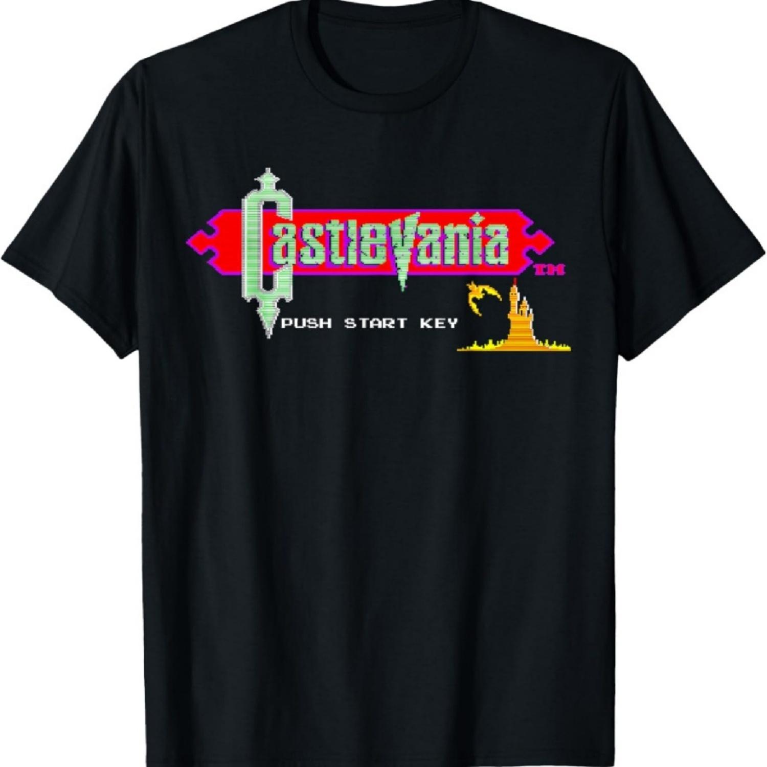 Castlevania Title Screen Retro Gaming Castle Epic Adventure T-Shirt S
Castlevania Title Screen Retro Gaming Castle Epic Adventure T-Shirt S