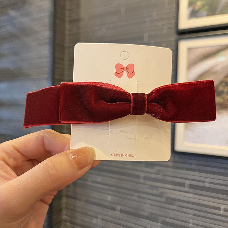 Red 3D Bow Hair Clips for Girls - Cute and Versatile New Year Accessories
Red 3D Bow Hair Clips for Girls - Cute and Versatile New Year Accessories
